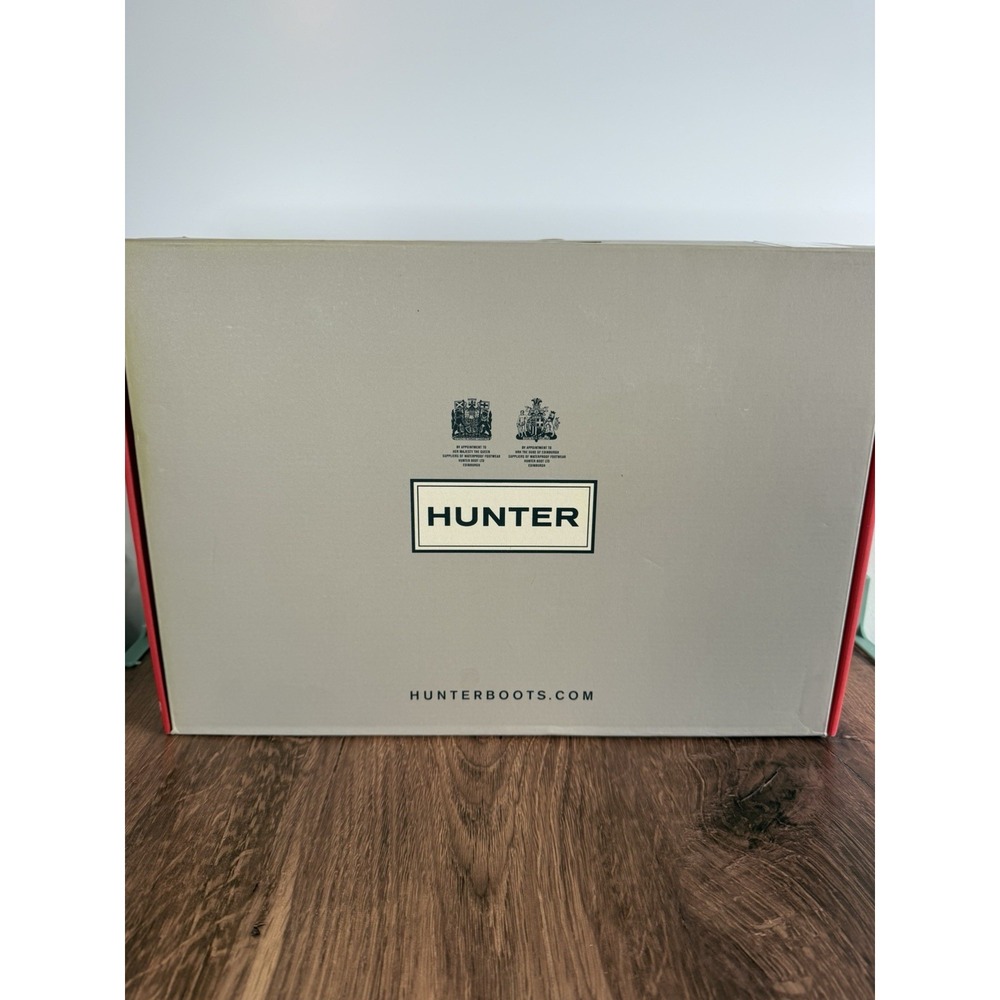 Hunter Original Kids Gloss Black Boot NIB Girl Size 2/ Boy Size 1 - Picture 12 of 13